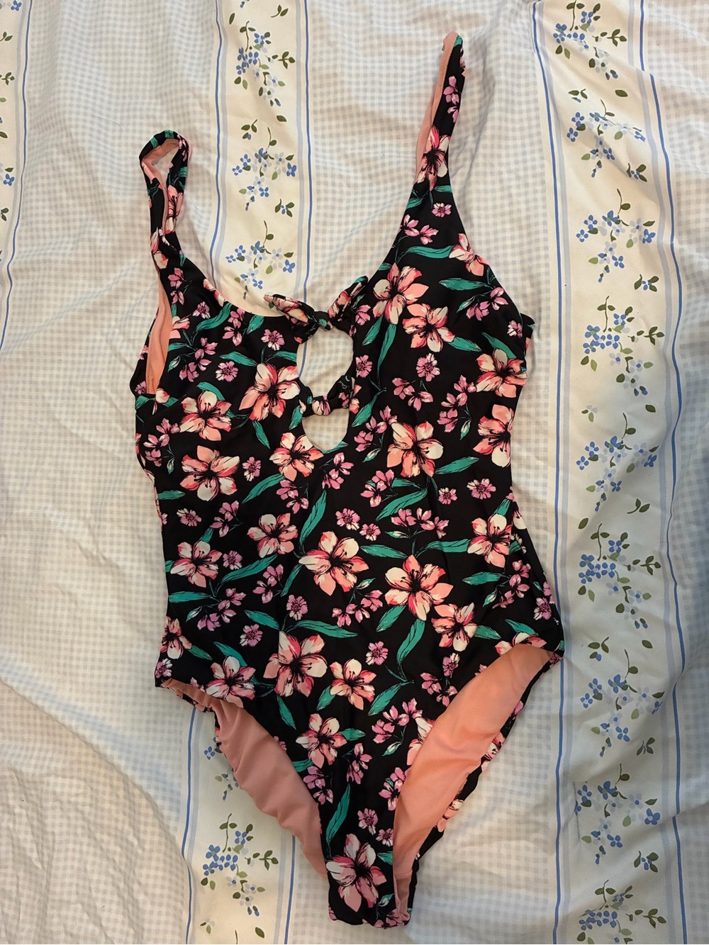 Indigo Rein Peach One-Piece Swimsuit